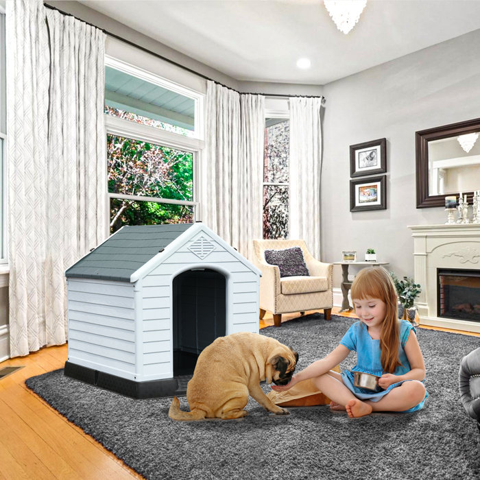 Archie & Oscar™ Shelia Plastic Dog House & Reviews Wayfair